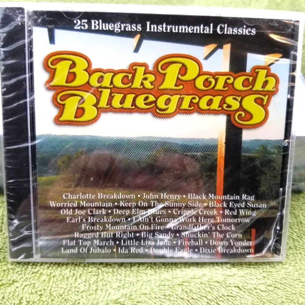 Back Porch Blue Grass New Factory Sealed CD 25 Instrumental Classics